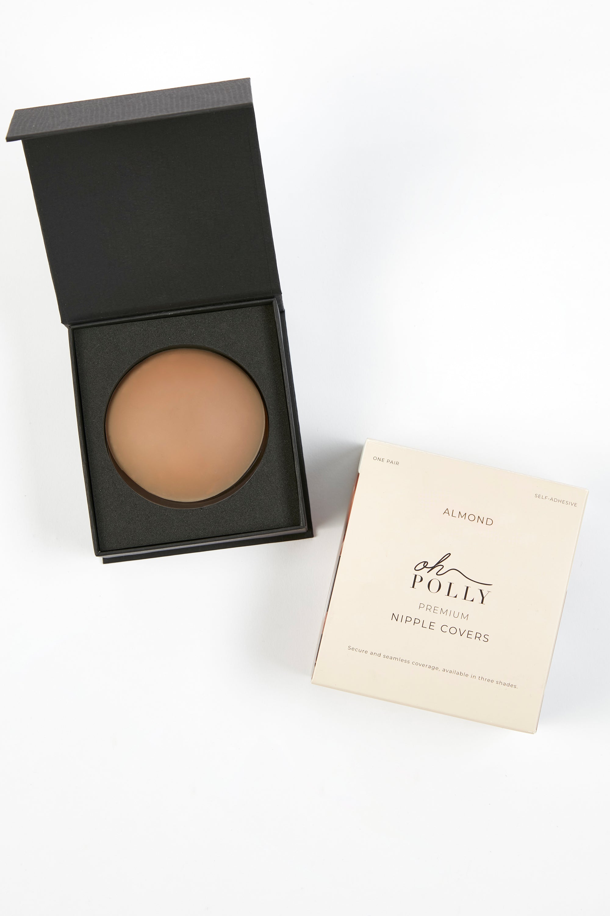 Reusable Silicone Nipple Covers in Almond - 1
