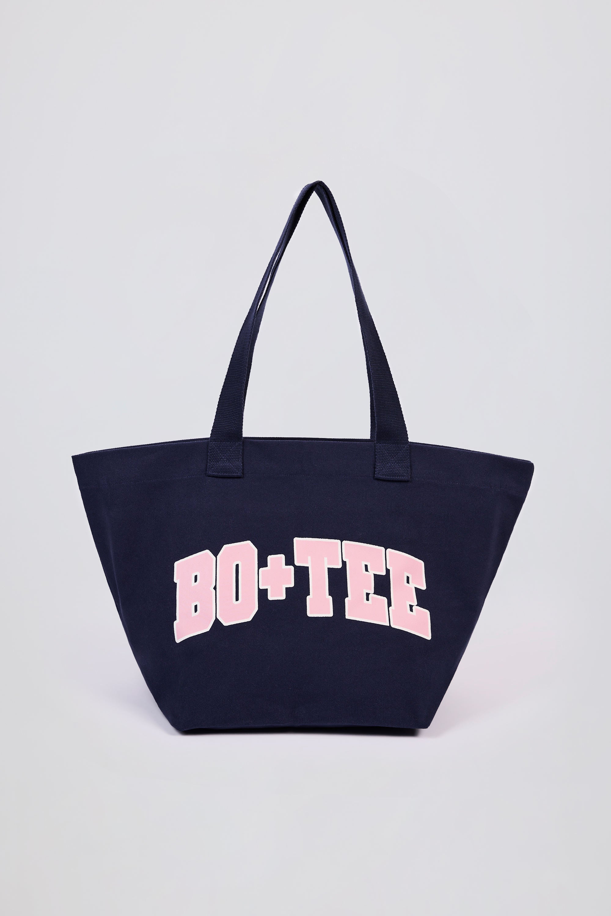 Oversized Tote Bag in Classic Navy - 1