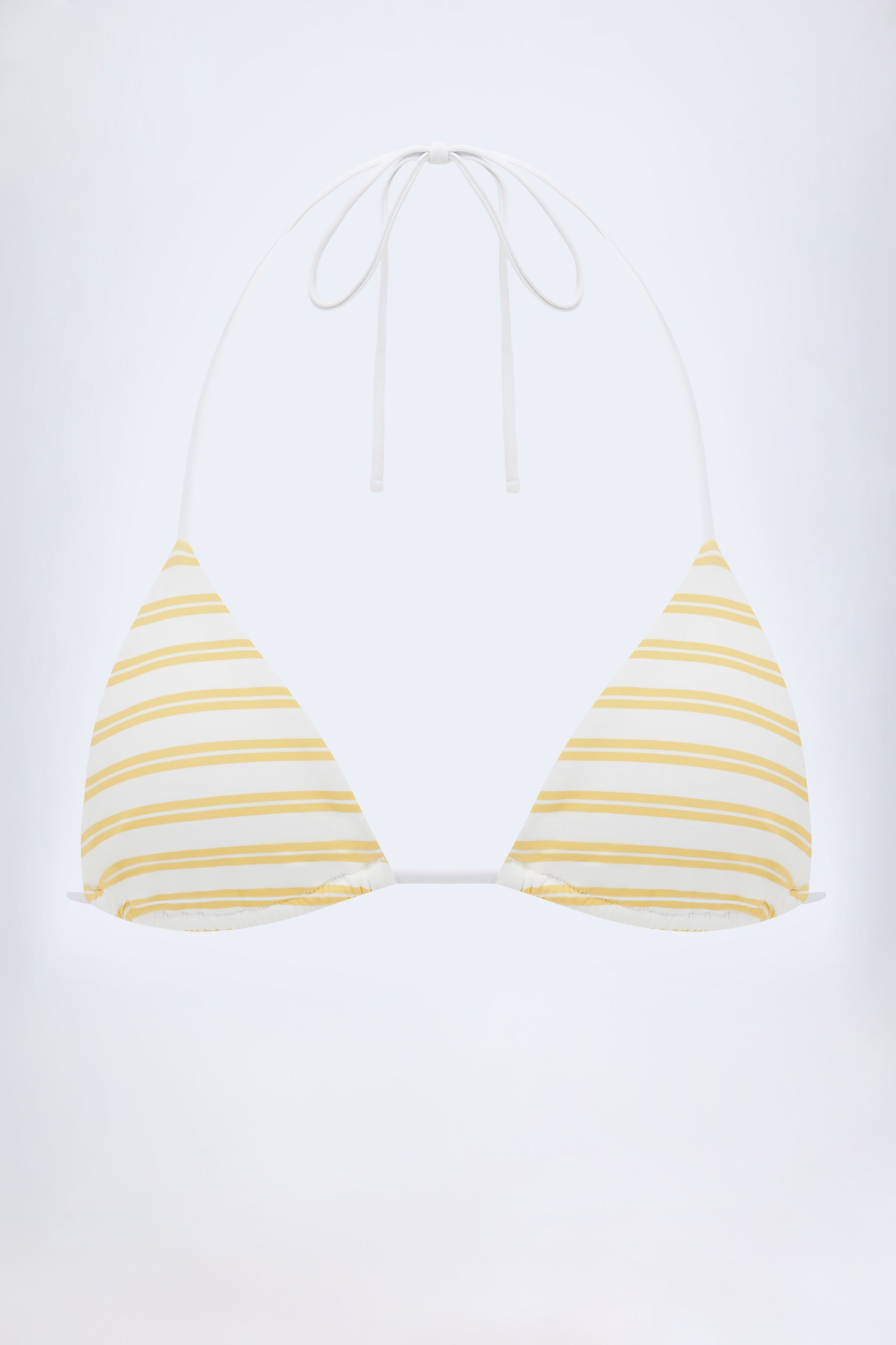 Triangle Bikini Top in Lemon - 2