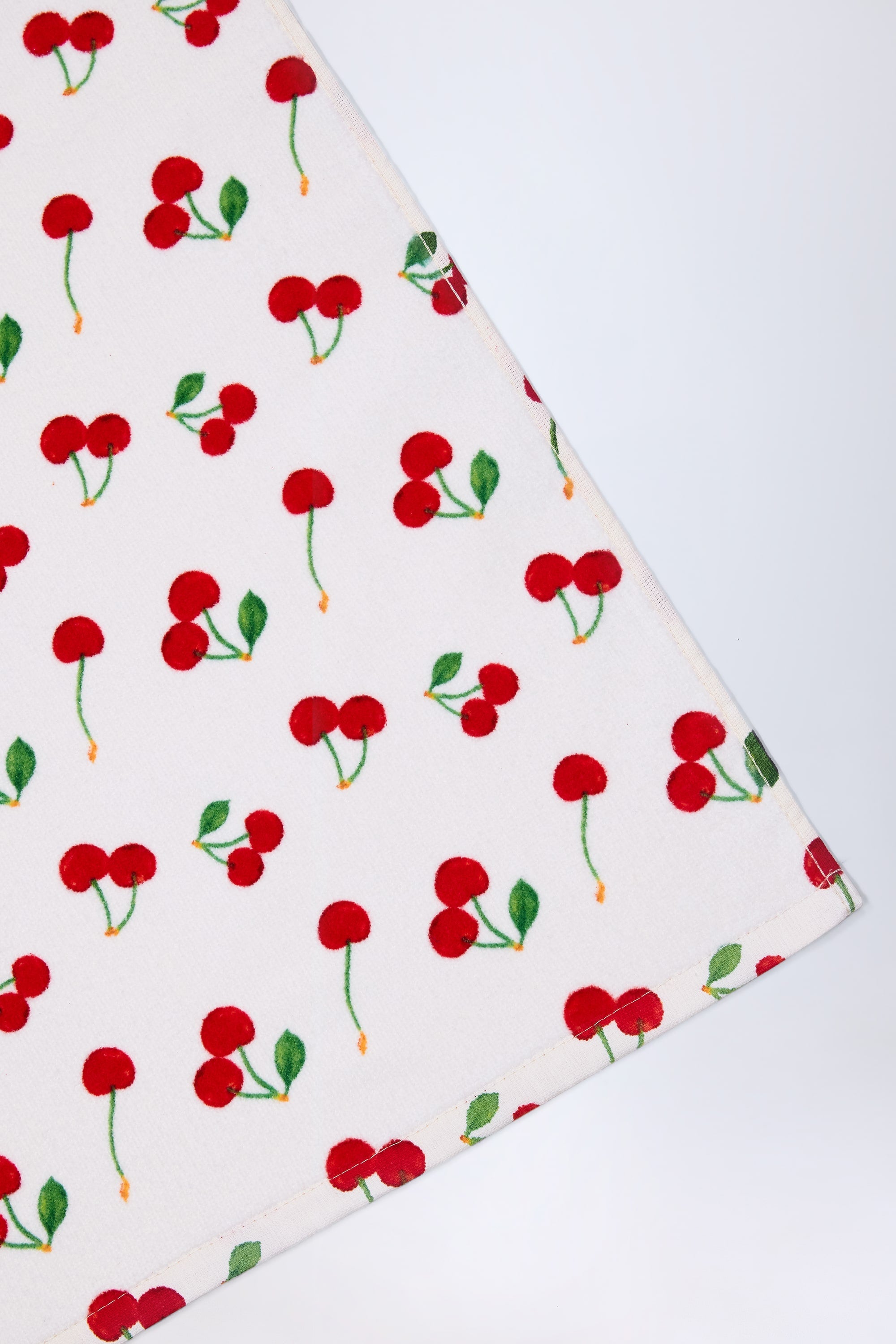 Logo Beach Towel in Cherry Print - 2